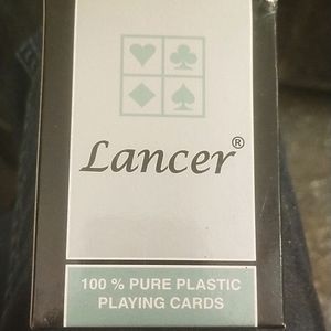 *Lancer Casonite Plastic Playing Cards*