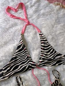 Zebra &amp; Leopard Bikini Set