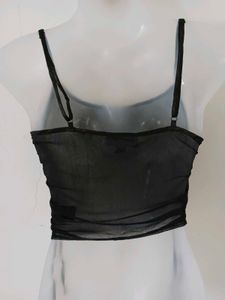Black Sheer Cami Top