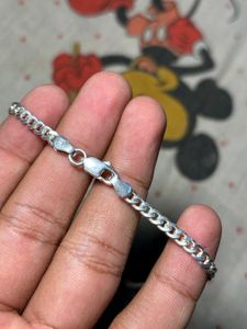 Silver Chain &amp; Locket 92.5 QualityVery Long Chaien