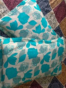 Cotton Floral Pillow Cover Set