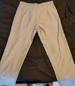 Chic Beige Women&#39;s Trousers
