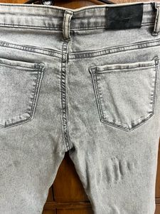 Tokyo Talkies Grey Denim Jeans