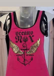 Yk2 Pinterest Padded Chic Pink Tank Top