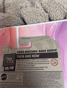 HOT WHEELS FORD MUSTANG DARK HORSE IMPORTED