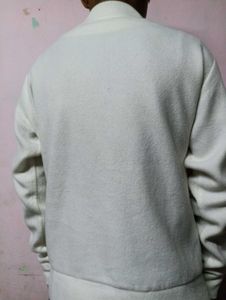 Men white jacket (Varsity style)