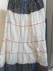 Ethnic Floral Skirt