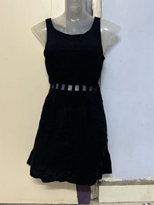 Divided Branded Black Mini Dress