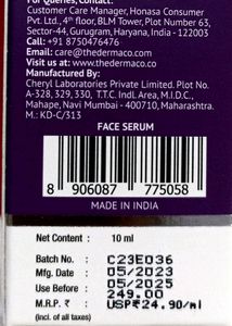 10% Niacinamide Face Serum For Acne Marks