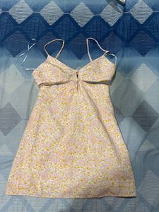 Zara Floral Print Mini Sundress