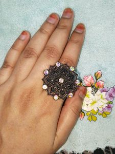Statement Flower Ring