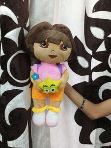 Brand New  Imported Dora Doll Carring Bag At Back