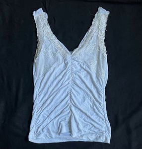 Lace Trim Top