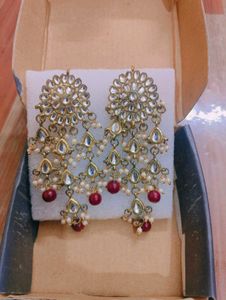 A Very Beautiful  Kundan Earrings 🤩