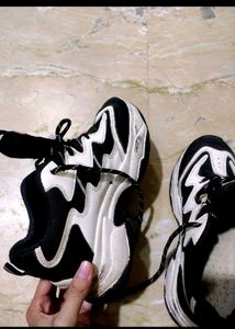 Shein Black And White Sneakers