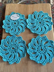 Crochet Tea Coaster Pack Of 4