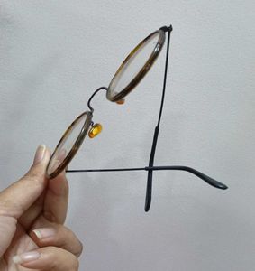 Round Frame With Tiger Print