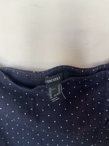 Polka Dot Puff Sleeve Top