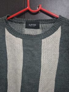 Striped Knit Sweater