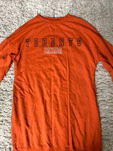 Toronto Graphic Long Sleeve Dress