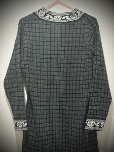 Woollen Black Kurta