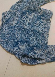 Stylish Patterned Denim Jacket
