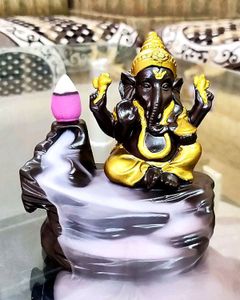 Ganesha Chaturthi Special decor piece with smoky w