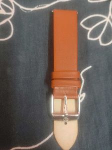 Tan Leather Watch Band