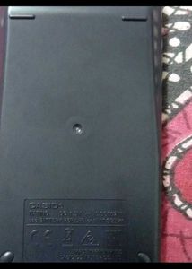 Casio HL-815L-BK Portable Basic Calculator.