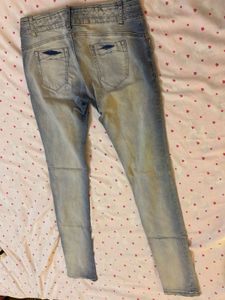 Light Wash Skinny Jeans
