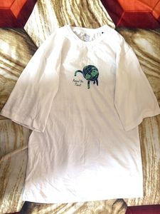 Graphic Print Tee - Around The Planet