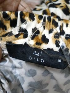 Fierce &amp; Flowy Leopard Print Maxi DressUnleash you