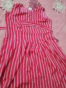 Frock With Adjustable Belt