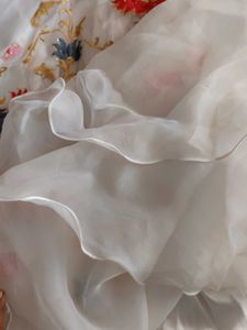 Elegant Embroidered Ethnic Gown