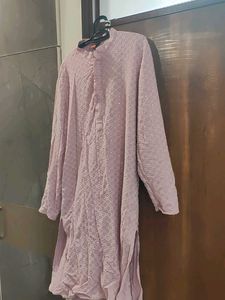 Elegant lavender kurta