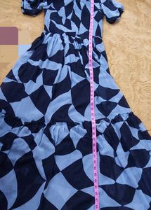 Blue long Dress 👗