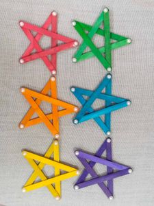 Starry Wall Decor ✨ (Pack of 6)