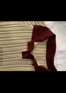 Vintage Pleated Polo Top