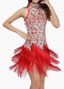 Glamorous Sequin Fringe Flapper Dress