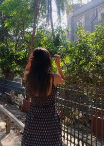 Elegant Short Navy Blue Kurti