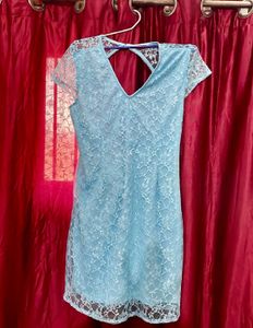 Backless Blue Dress 🩵