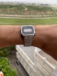 Og Casio A168WA-1WDF Unisex Watch