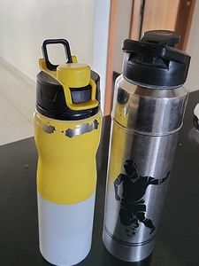 Two  Sipper Water Bottles