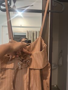 Striped Jumpsuit