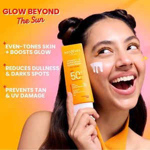 VITAMIN C + E SUPER BRIGHT SUNSCREEN SPF 50+