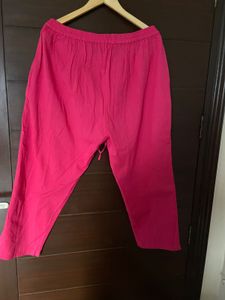 Pink Casual Trousers (xxl)
