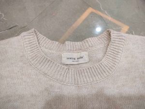 WOMEN CROPPED SWEATER TOP