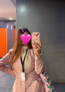 Zara Ginham Print Blazer Women’s