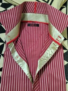 Striped Button-Down Shirt