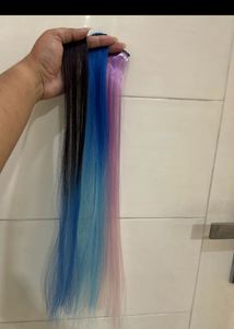Set Of 3 Hair Highlights Clipons